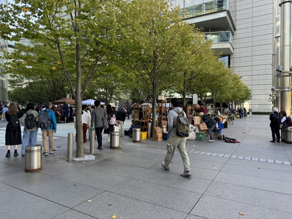 Flea Market at Tokyo International Forum
